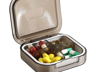 藥片分裝盒開模注塑加工 藥片分裝盒開模注塑加工