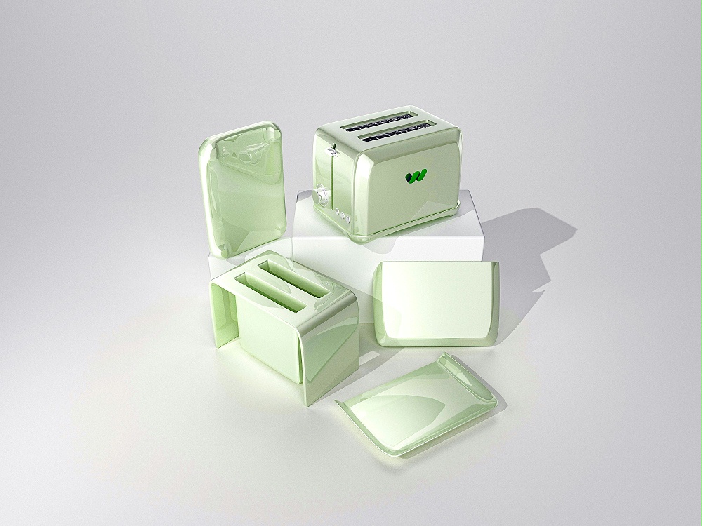 烤面包機外殼注塑成型 烤面包機外殼注塑成型