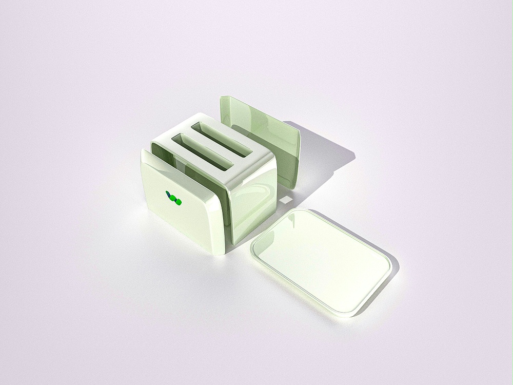 烤面包機外殼注塑成型 烤面包機外殼注塑成型