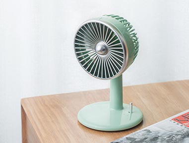 復古桌面風扇注塑件